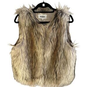 BB Dakota Faux Fur Vest. Size L